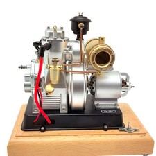 OKMO 185 Jednocylindrowy 4-suwowy model silnika z metalu, wykonany CNC, sprawny