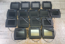  LOT OF 16 TOPAZ T-LBK57GC-BHSB-R USB SIGNATURE PAD W/STYLUS - READ DESCRIPTION