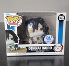 🔥Funko Pop! Demon Slayer: Obanai Iguro #1395 Rare Funko Shop Exc. W/Protector🔥