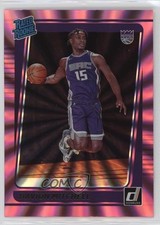 2021-22 Panini Donruss Rated Rookie Holo Pink Laser Davion Mitchell #205 0s4q