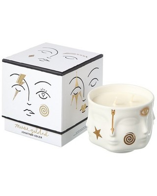 Jonathan Adler Gilded Muse Candle White | eBay