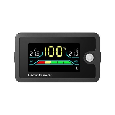 DC8-100V Battery Capacity Indicator LCD Car Motorcycle Voltmeter Electricity