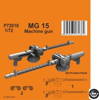 Special Hobby 3D Print Mg 15 Machine Gun Maschinengewehr Wwii, 1:72 Art. P72018