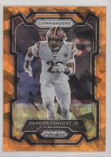 2023 Panini Prizm Orange Ice Prizm Darrick Forrest Jr #296 0s5