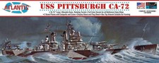 Plastic Model Kit - USS Pittsburgh Ca-72 Heav...