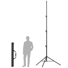 13.1' Heavy Duty Light Stand Photography, Sdfghj 157.2in/4m/400cm Adjustable ...
