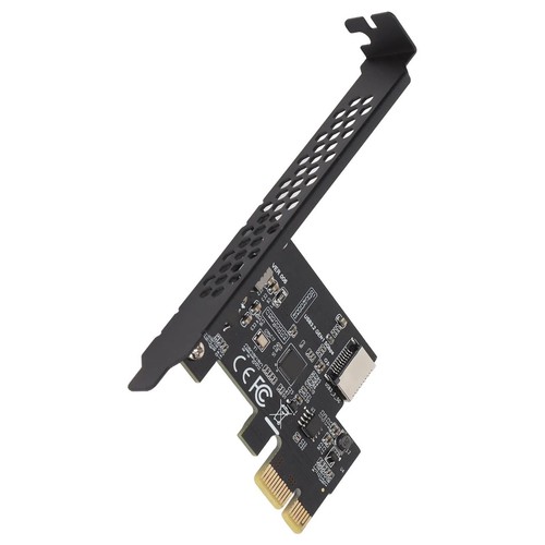 1*PCI-E To USB3.2 GEN1 Expansion Card 5Gbps Front Type-E A-Key Adapter for Mac - 第 4/14 張圖片