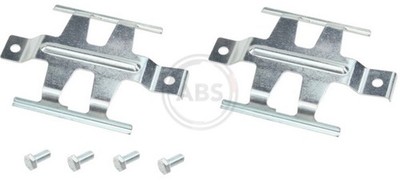BLUE PRINT ADT348605 Kit accessori, pastiglia freno Assale