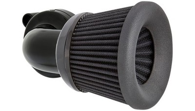 Arlen Ness 600-028 Velocity 90deg. Air Cleaner Kit - Black