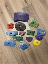 Rock Climbing Holds  14 Used Bolt On Various Brands Kilter Decoy Atomik Ec Etc