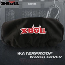 X-BULL Winch Cover Waterproof Soft Dust Neoprene Fits 9500lb-14500 lb Winch
