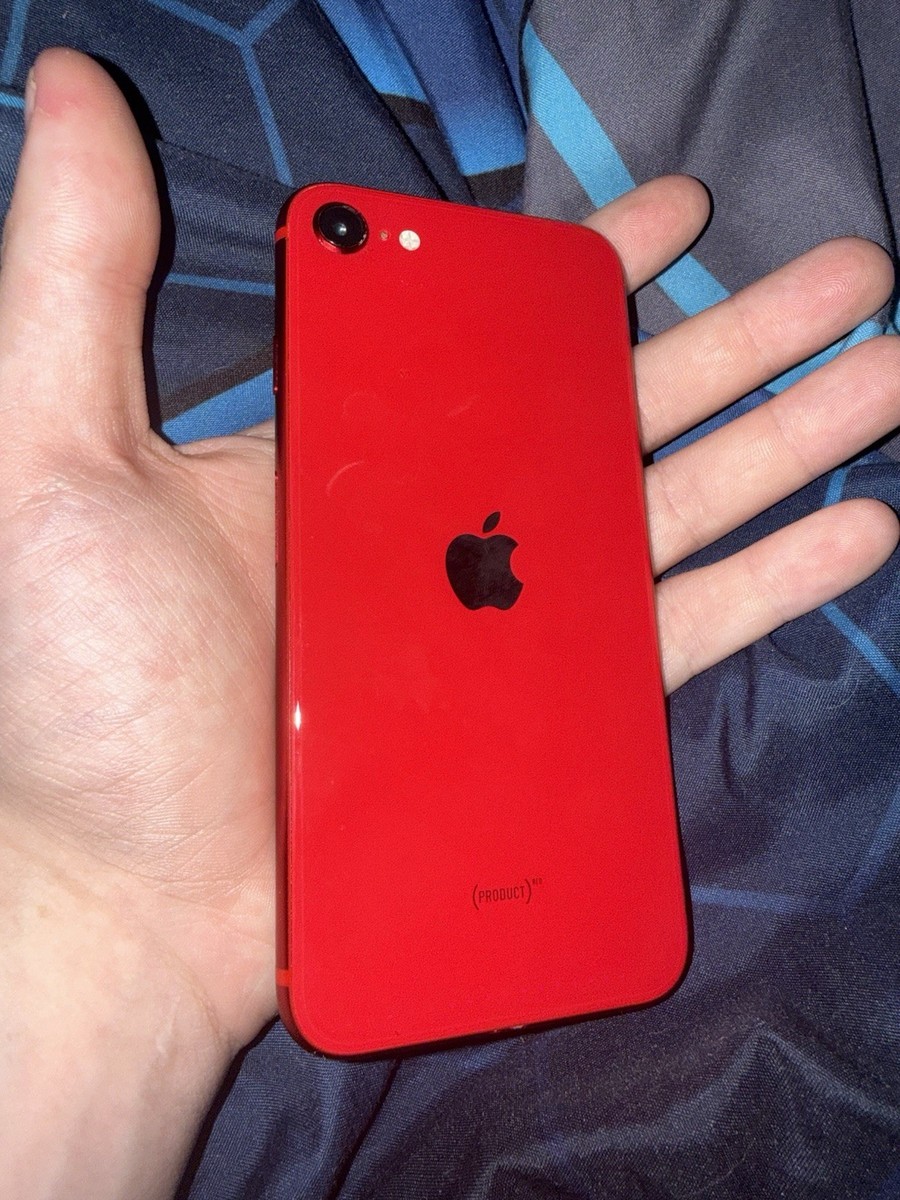 Apple iPhone SE 3rd Gen 128GB Red Unlocked 4.7in 12MP Used