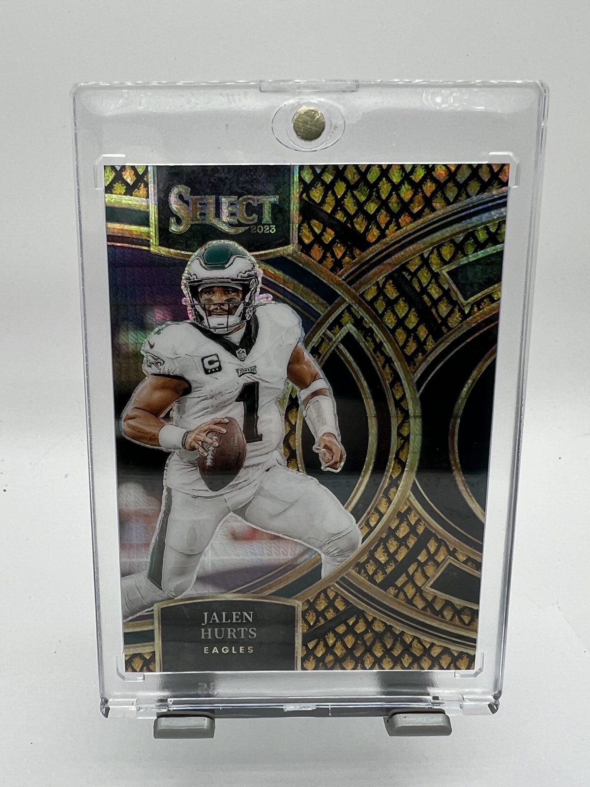 2023 PANINI SELECT PREMIER LEVEL Dragon Scale Gold PRIZM JALEN HURTS 10/10