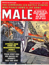 Male Magazine  1963  Jimmy Hoffa  Jap Army   Tiger Tanks   Washington, DC Women