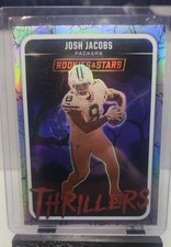 2025 Panini Rookies & Stars - Thrillers Josh Jacobs #6 Silver
