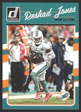 Reshad Jones #165 2016 Donruss Miami Dolphins