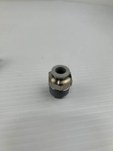Festo QS-1/2-3/8-U Push in Tube Fitting - for Tube Pun and Pan 153613 - Lot of 4 - Picture 7 of 9