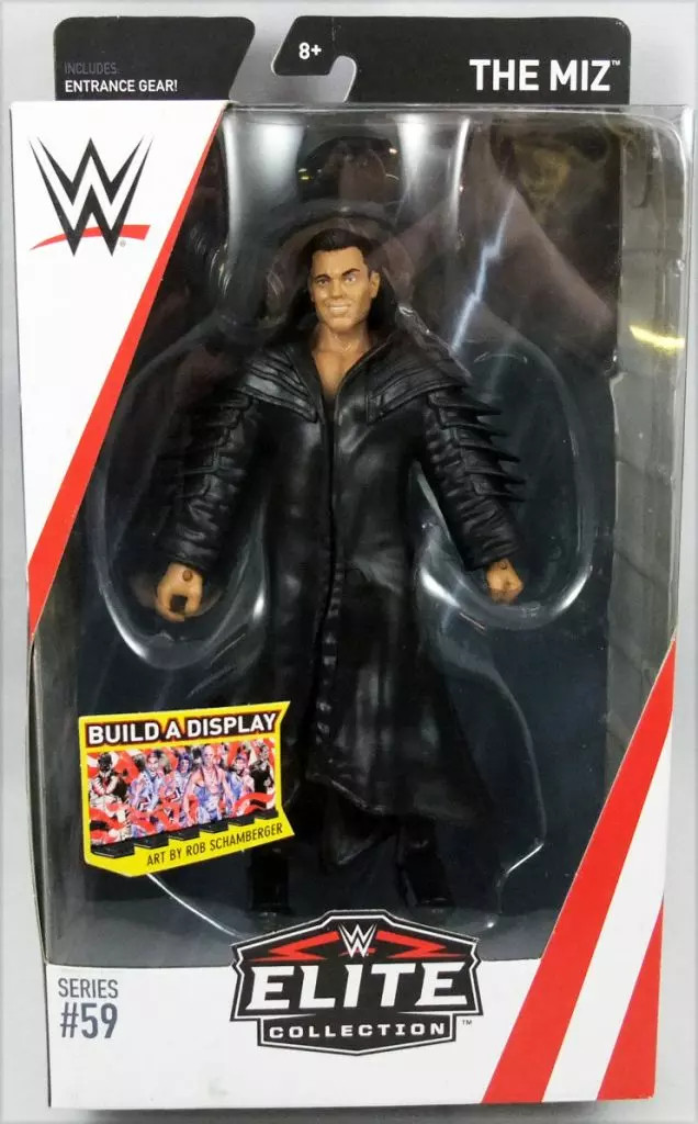 WWE Mattel - The Miz (Elite Collection Série 59) avec t-shirt en tissu et accessoires