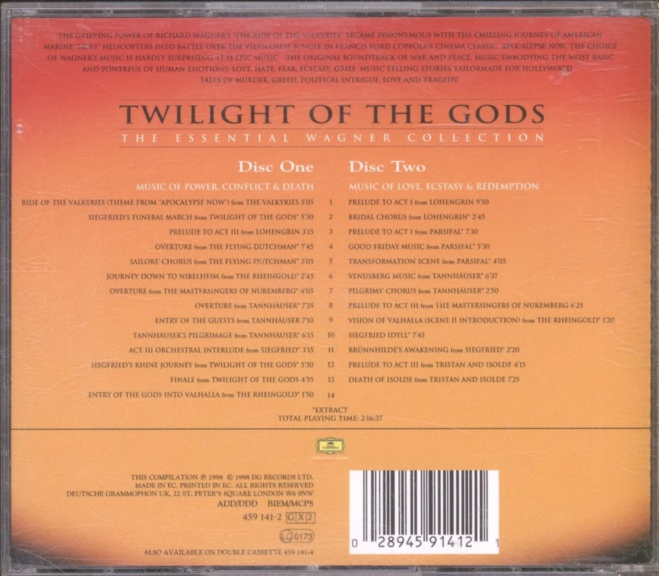 4591412 Richard Wagner Twilight Of The Gods (Die Essentielle Wagner Sammlung) - Bild 2 von 2