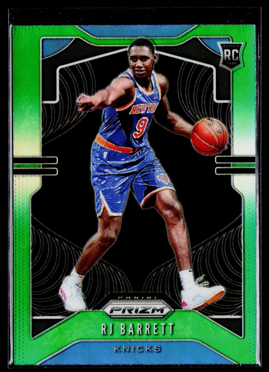 2019-20 Panini Prizm #250 RJ Barrett Prizms Green