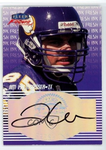 Jim Kleinsasser 1999 Fleer Focus Fresh Ink card