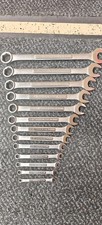 Craftsman 13pc Sae Combination Wrench Set 6 Point 6pt 14-1516 Va Usa