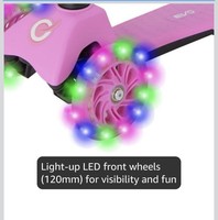 Evo Mini  Light Up Cruiser Scooter Age 2-4 Years Pink