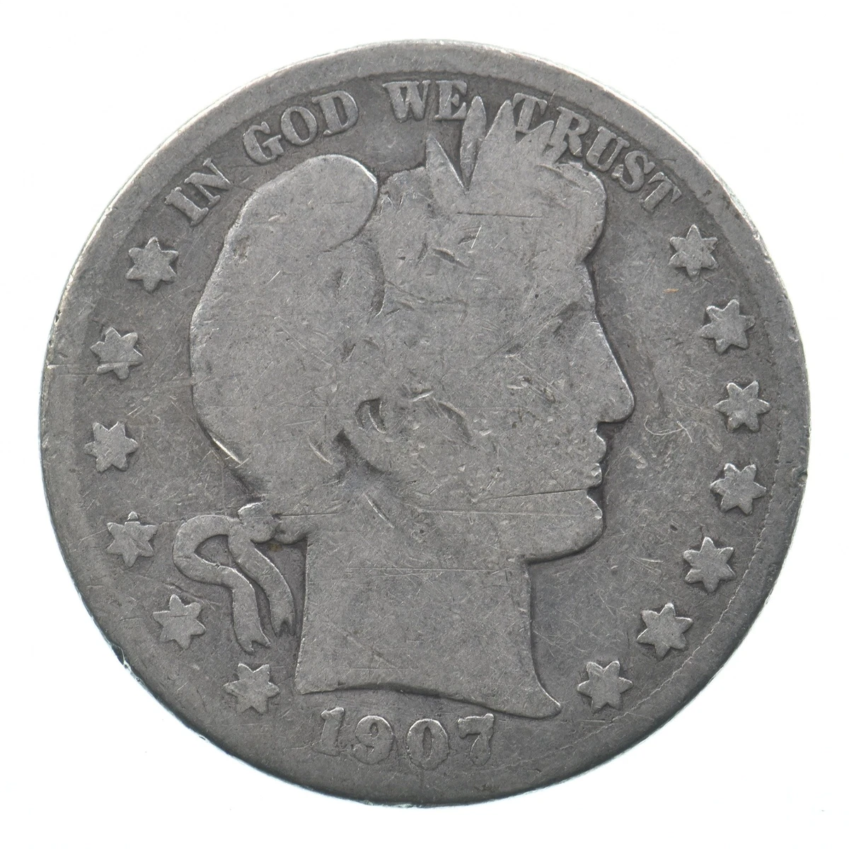 1907 Year Barber Half Dollars (1892-1915) for sale | eBay