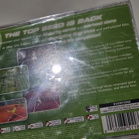 Tennis 2K2 (Sega Dreamcast, 2001) Authentic NEW Factory Sealed Black Label