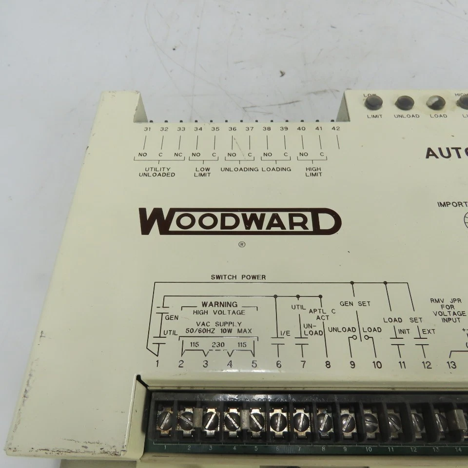 Woodward 9905-007 Rev T Automatic Power Transfer And Load Control — 第 4/4 张图片