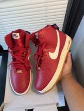 Nike Air Force 1 '07 High Gym Red Size 12 Worn Once NO BOX