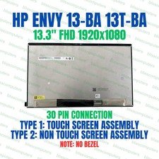 HP Envy 13-ba0002na 13.3" FHD LCD Touch Screen Digitizer Assembly L96793-001