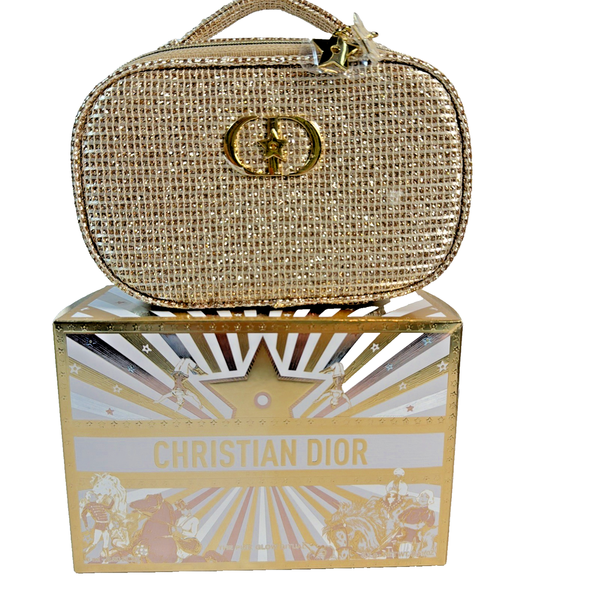 DIOR BEAUTY Gold Vanity Case Makeup Holiday 2025 LE Novelty GWP