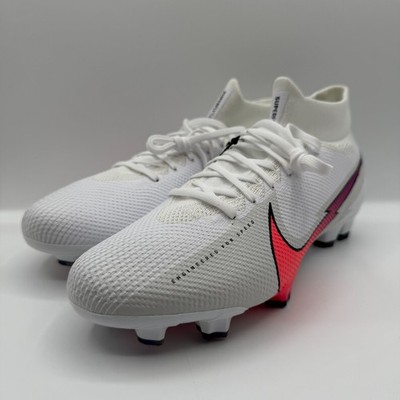 Mens Size 8 Nike Mercurial Superfly 360 7 Pro FG White Flash Crimson AT5382-163