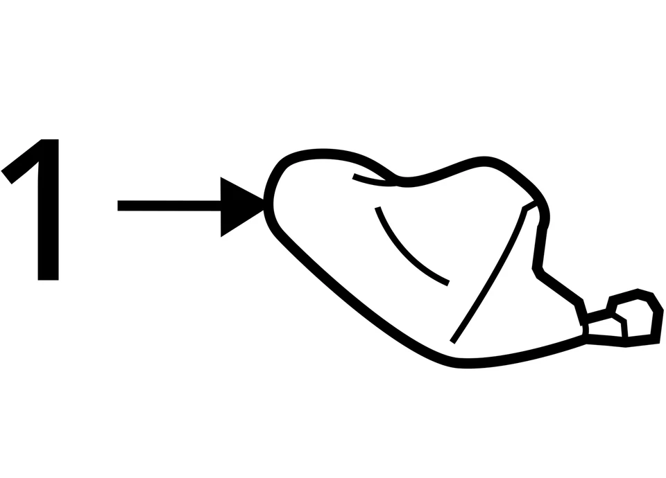 Antena de radio exterior techo Lexus ES350 ES300H 2013-2015 plateada OEM usada Foto 4 de 4