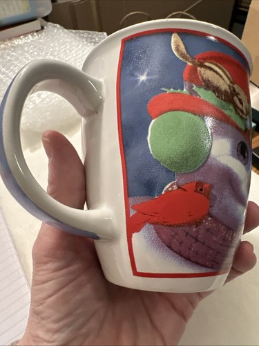 Pupazzo di neve con chipmunk tazza caffè grande - Foto 7 di 13