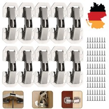 10x Hochklappscharnier Klappenscharnier Caravan Möbel Scharnier 90° DHL