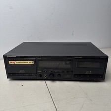 Pioneer CT-W530R Stereo Dual Double Dubbing Cassette Deck Player Recorder Dolby