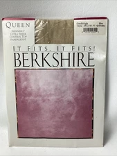 Berkshire It Fits It Fits Queen Petite Candlelight Control Top Shimmers Hosiery
