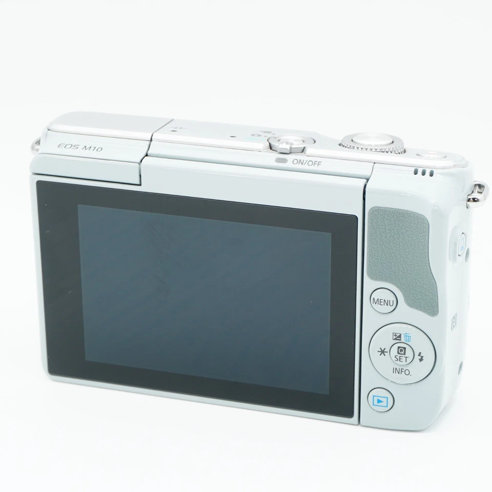 ""US DUTY PAID / Near Mint" Canon EOS M10 Digital Camera Body Gray #07013 - Image 4 of 4