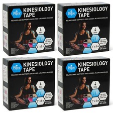 MED PRIDE Latex-Free Kinesiology Multicolor Tape 2in x16ft Muscle Support 8-16ct
