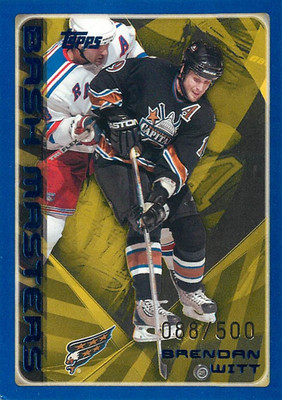 2003-04 Topps Bash Masters Blue /500 Brendan Witt #286 2d8