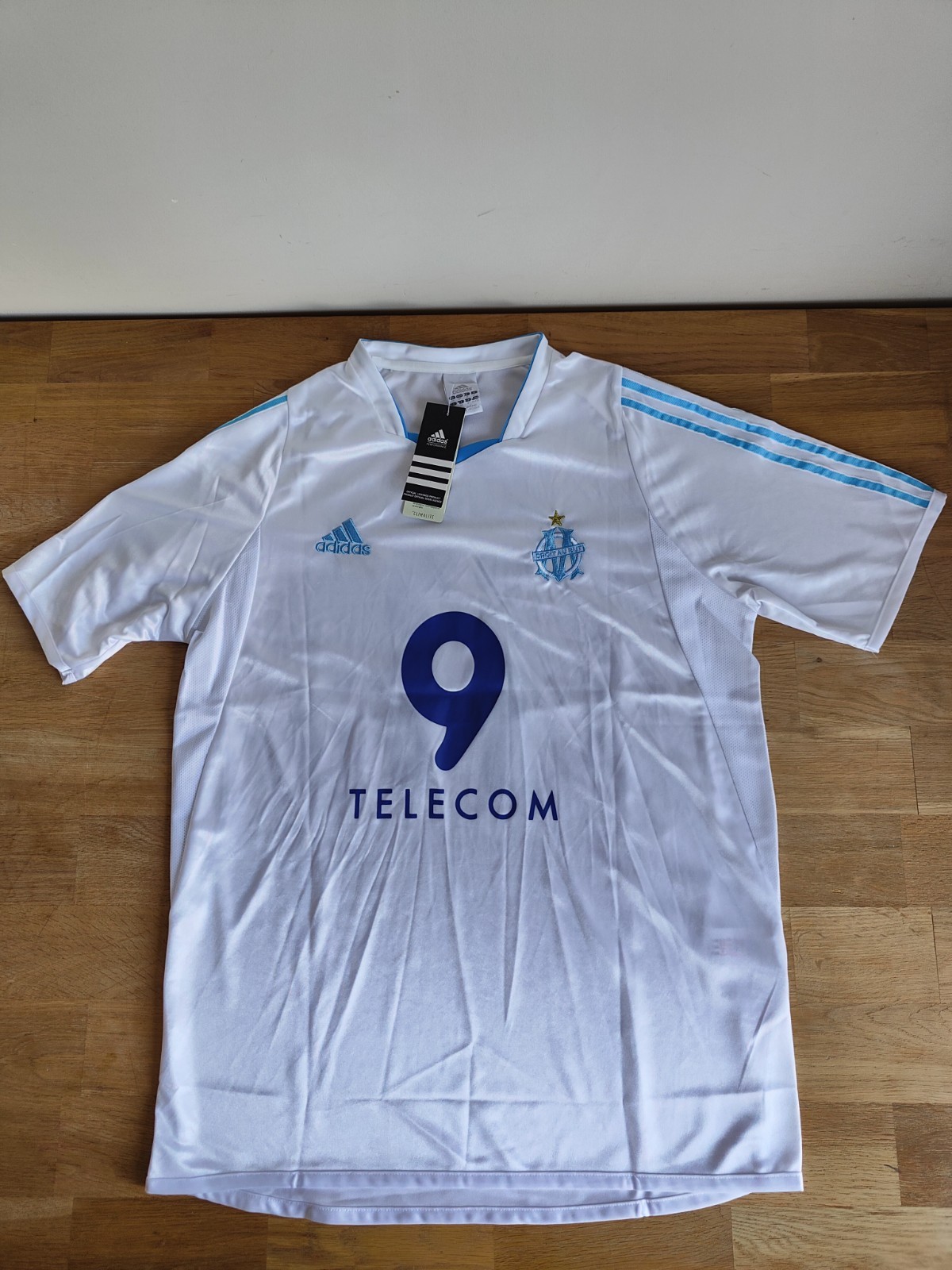 Maillot OM 2004 Domicile Drogba la nostalgie des années de gloire en XL
