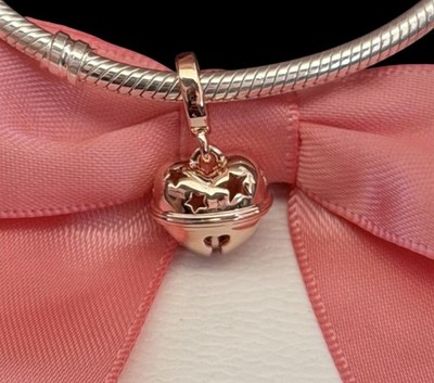 Original Pandora Anhänger  Glocke   14 Karat rosevergoldet #782376C00