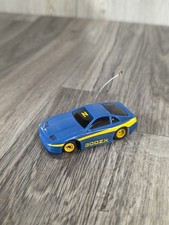 Tyco Nissan 300ZX Blue/Yellow TCR Slot Car