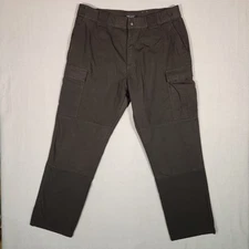 5.11 Tactical Pants Mens XL 38x31 Black Relaxed Cargo Utility TDU Ripstop Work