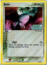 Aron Crystal Guardians 44/100 2006 Common Reverse Holo Stamped Heavily Played on eBay