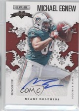 2012 Rookies & Stars Rookie Crusade Red Signatures /199 Michael Egnew Auto 0q0