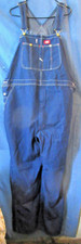 Dickies Bib Overalls Dark Wash Size 42 X 30