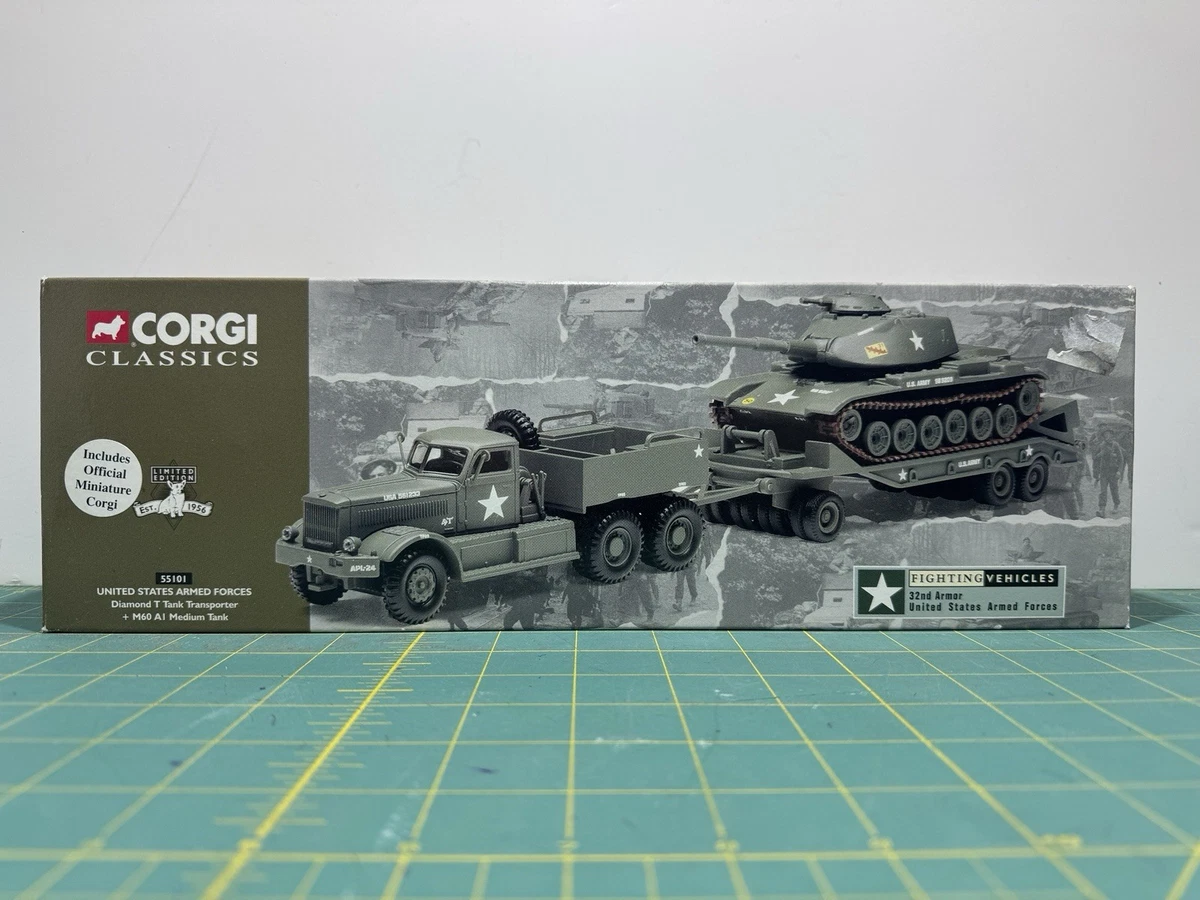 Figurine WWII : Tank Transporter M19 Avec Char - Impression 3D Échelle 1/48 (WargameZone)